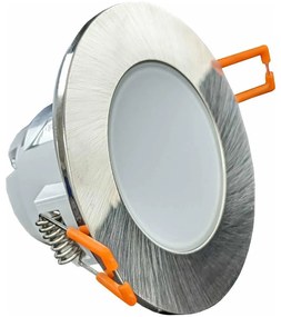 LED Лампа за вграждане в баня LED/5W/230V 4000K IP65 хром