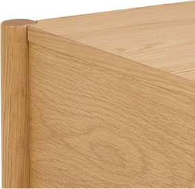 Нощно шкафче от декор от дъб в светло естествен цвят Monfort – Actona