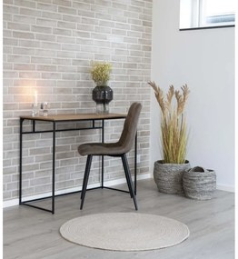 Писалище с плот в дъбов декор Vita - House Nordic