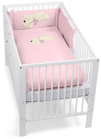 Sterntaler - Луксозен комплект за детско креватче от 3 части