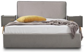 Тапицирано легло Ritz-Gkri Anoixto-110 x 200-Χωρίς μηχανισμό ανύψωσης
