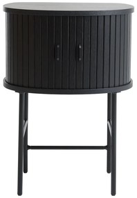Черно нощно шкафче Nola – Unique Furniture