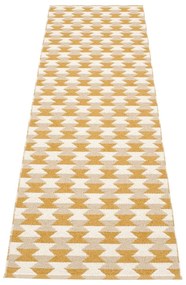 Пътека за открито и закрито в цвят жълта охра 70x250 cm Dana Ochre – Pappelina