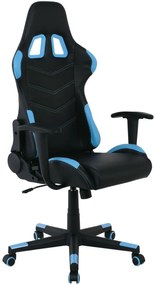 Гейминг стол CG9150-Черен-синьо