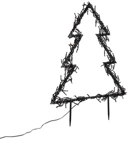 Коледен прожектор Коледна елха с LED IP44 - Rudolph