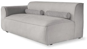 Светлосив модулен диван (ляв ъгъл) Flex Felix – Miuform