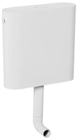 JIKA H8937100000001 - Цистерна за тоалетна MODUL със странично захранване, пластмасова/бяла