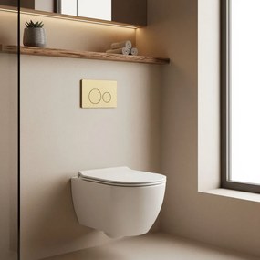 Бутон за тоалетна Rea I K011A-Q Gold Brush