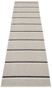 Сива и бежова пътека за открито и закрито 70x300 cm Olle Grey Linen – Pappelina