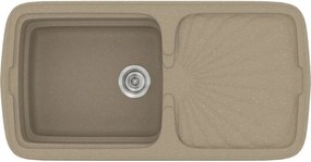 Мивка Sanitec 306-Granite Taupe