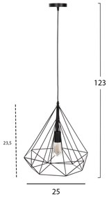 Лампа HM4040 черен цвят