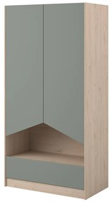 Гардероб Shield 2-врати-Prasino