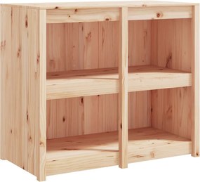 832353 vidaXL Кухненски шкаф за открито, MEPPEL, 106x55x92 см, бор масив