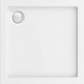 Корито за душ кабина-акрилно Rea Belmond White 80x80 Chrome