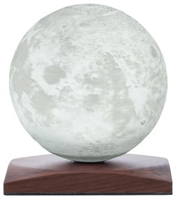 Тъмнокафява светлинна декорация с USB ø 12 cm Smart LunaSpin – Gingko