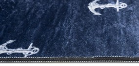 Детски килим със семпъл морски мотив Ширина: 120 см | Дължина: 170 см