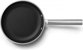 Тиган SMEG FPF2002BLM, 1.5 л, Ø20 см, Керамично незалепващо покритие, До 250°C, Без PFAS, Индукция, Черен