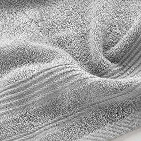 Светлосива памучна кърпа от тери 30x50 cm Tendresse – douceur d'intérieur