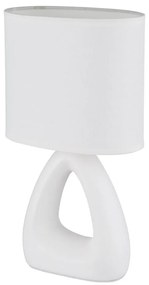 Globo 21731W - Настолна лампа  TRIANGLE 1xE14/40W/230V бял
