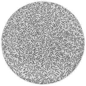 Черно-бял кръгъл килим ø 160 cm Twig - Hanse Home