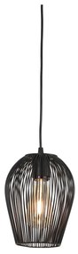 Черна лампа за таван ø 16 cm Abby - Light &amp; Living