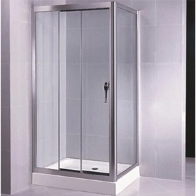 Душ кабина ICL 1302 L, 100x80x185см, 8мм