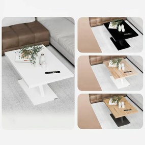 Модерна масичка за кафе Detroit - 90 x 60 x 45 cm Бял