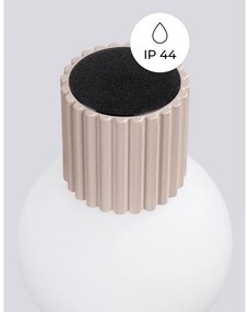 Кафяво-сива стенна лампа Orbital – Sollux