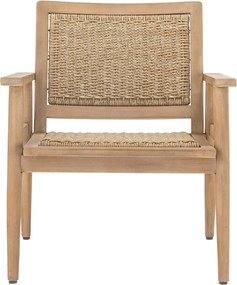 Градински стол от масивно дърво в естествен цвят Sorrento – Bloomingville