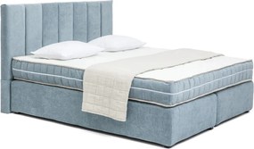 Синьо боксспринг легло 160x200 cm Olia Bold Line – Bonami Selection