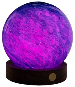 Светлинна декорация с USB в тъмно естествен цвят ø 8 cm Galaxy Breeze – Gingko