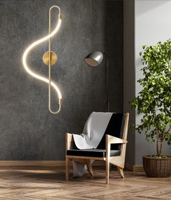 Лампа LED APP858-W Long Gold