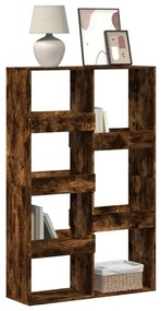 3309397 vidaXL Библиотека, опушен дъб, 100x33x155,5 см, инженерно дърво