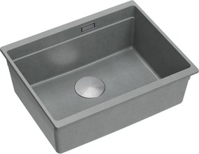 гранитна мивка Logan 100 Grey Metallic
