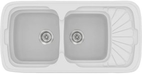 Мивка Sanitec 304-Leuko