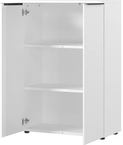 Бял шкаф 81x120 cm Mailand - Germania