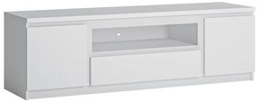ТВ шкаф  FRILO, 165,4x51,1x45, бял