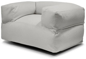 Светлосив пуф от букле MooG – SLOWDOWN