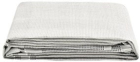 315161 vidaXL Килим за палатка, 400x250 см, сив
