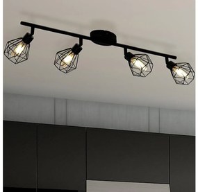Eglo 55301 - LED спот ZAPATA 4xG9/3W/230V, черен