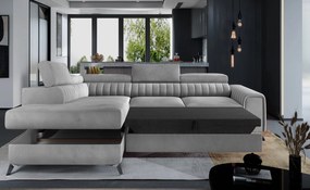 Ъглов диван Renesy-Gray-Left