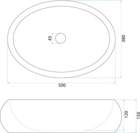 Умивалник за плот Mika Warm Beige