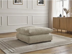 Бежова шенилова табуретка Neil – Bobochic Paris