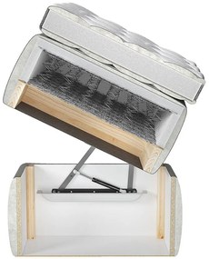 Тапицирано легло Romantic-180 x 200 cm-Prasino Skouro