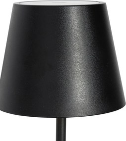 Настолна лампа черна с димер и акумулаторна LED IP54 - Murdock