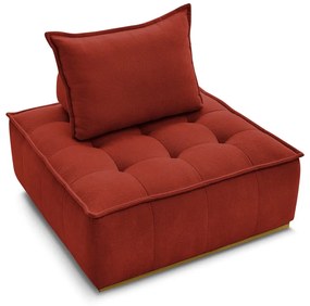 Шенилово кресло в тухлен цвят Elisa – Bobochic Paris