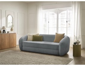 Тъмносив шенилов сгъваем диван 228 cm Neyo – Bobochic Paris