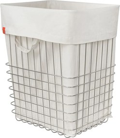 Метален кош за пране в сребрист цвят 64 l Store-It – Mette Ditmer Denmark