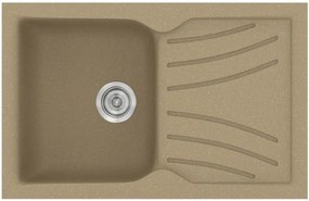 Мивка Sanitec 337-Metallic Cream