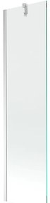 Mexen Next параван за вана 1-крилен 50 x 150 см, прозрачен, хром - 895-050-000-00-00-01